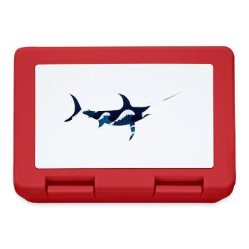 Swordfish Fishing Nature Ocean Outdoor Camping - Brotdose - Rot - Vorne