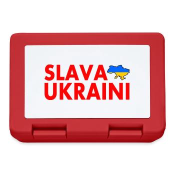 Slava ukraini - Boîte à goûter - rouge - Devant