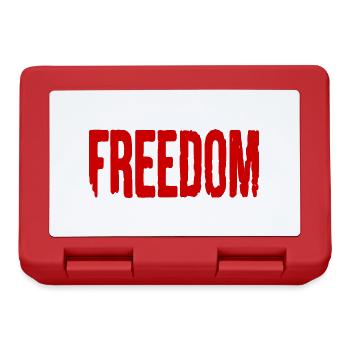 Freedom - Lunchbox - red - Front