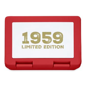 Birthday Gift Born In 1959 Vintage 1959 - Lunchbox - red - Front