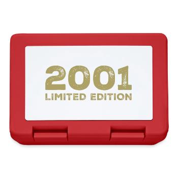Birthday Gift Born In 2001 Vintage 2001 - Lunchbox - red - Front