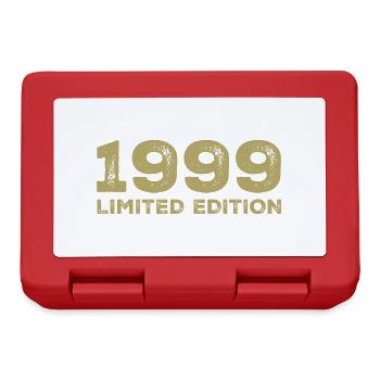 Cadeau D'anniversaire Nées En 1999 Vintage 1999 - Boîte à goûter - rouge - Devant