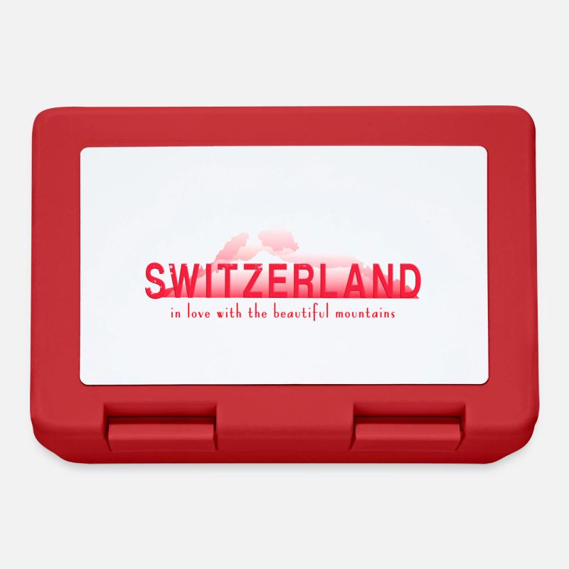 switzerland mountains - Brotdose - Rot