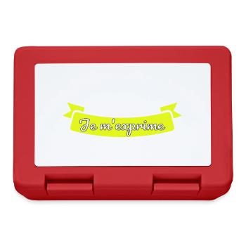 t shirt I don't complain I express myself complaining humorous - Lunchbox - red - Front