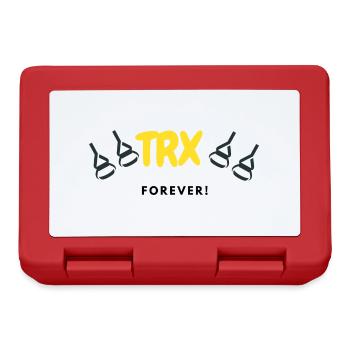 TRX Forever Gift Geschnkidee Machine d’entraînement - Boîte à goûter - rouge - Devant