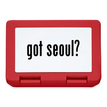 got seoul? - Lunchbox - red - Front