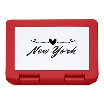 New York - Lunchbox - red - Front