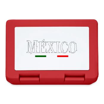 Mexico - Lunchbox - red - Front