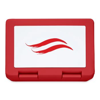 AUSTRIA NATIONAL FLAG - Lunchbox - red - Front
