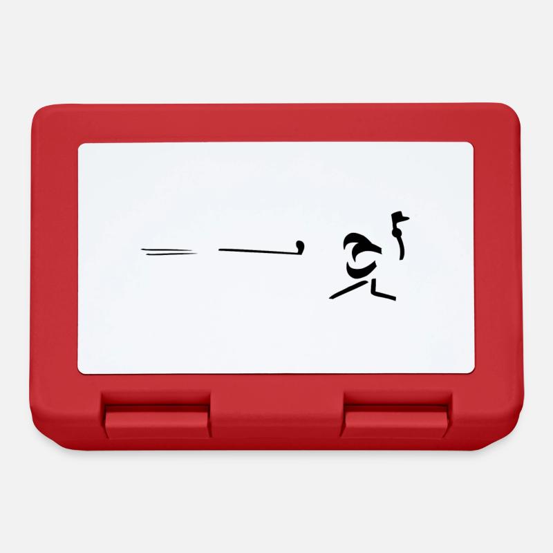 monitos Strauss Tasse - Brotdose - Rot