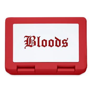 Bloods Hip Hop Gang Geschenk - Brotdose - Rot - Vorne