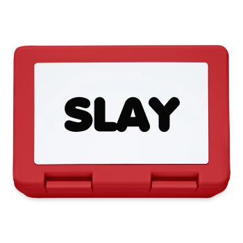 Slay - Brotdose - Rot - Vorne