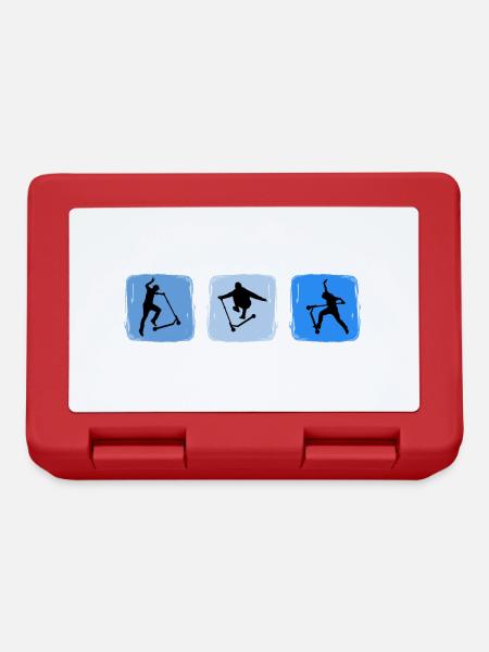 scooter stuntscooter stuntscootersport roller - Lunchbox - red