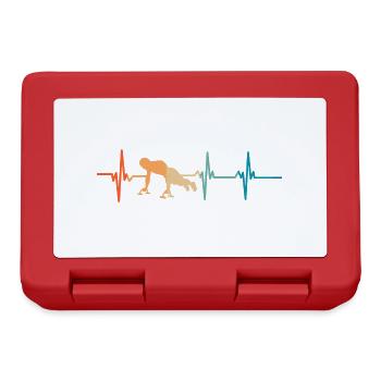 Heartbeat Push Up - Lunchbox - red - Front