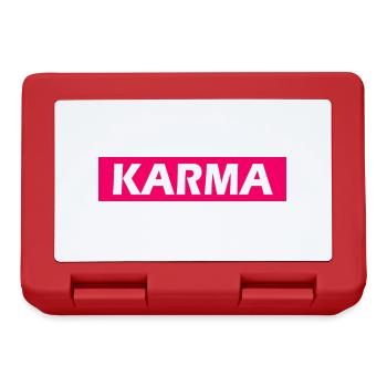 Karma - Lunchbox - red - Front