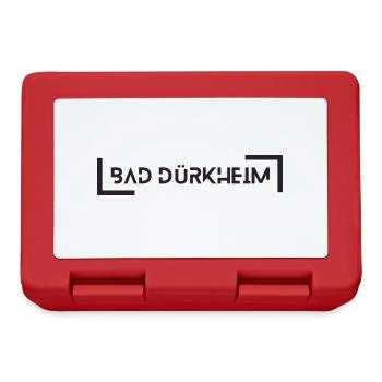 Bad Dürkheim, Palatinat - Boîte à goûter - rouge - Devant