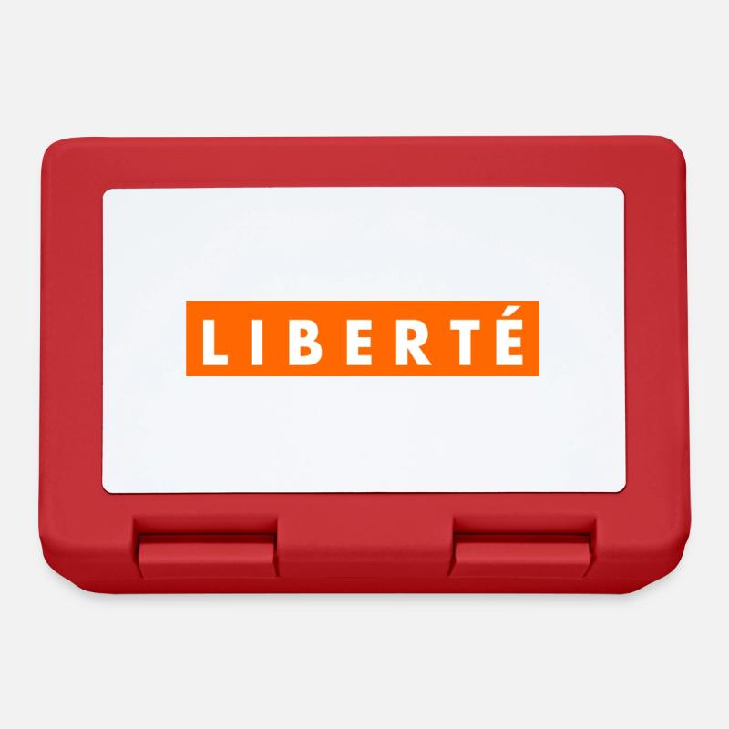 Liberté - Lunchbox - red