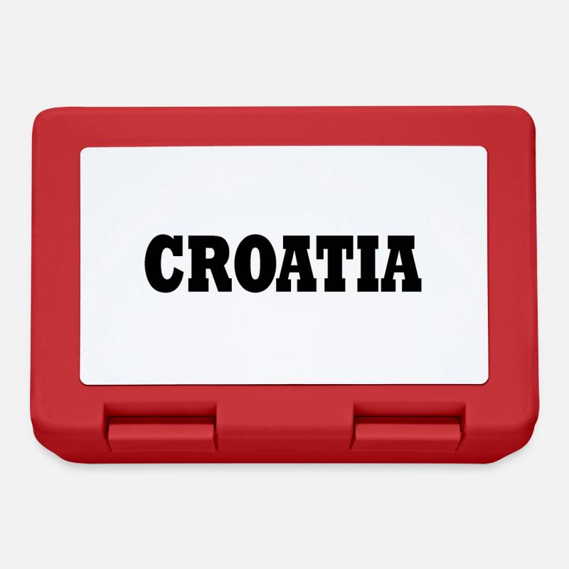 Kroatien - Brotdose - Rot