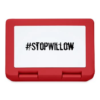 Protect Our Planet Preserve Future Stop Willow - Brotdose - Rot - Vorne