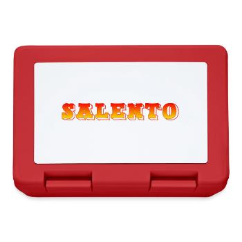 "Salento" - Brotdose - Rot - Vorne