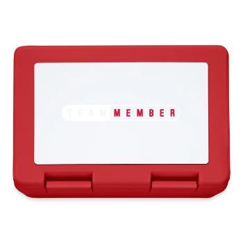 membre de l’équipe - Boîte à goûter - rouge - Devant
