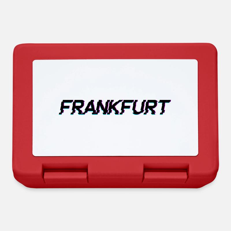 Frankfurt - Brotdose - Rot