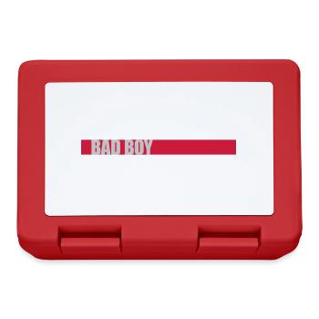 Saying Bad Boy - Lunchbox - red - Front