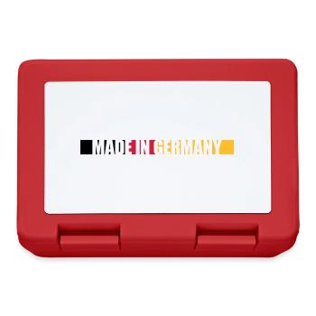 Made in Germany - Lunchbox - red - Front
