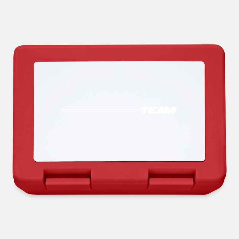 team line - Lunchbox - red