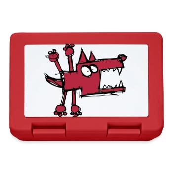 Mad Dog - Lunchbox - red - Front