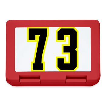 73 Number Jersey - Lunchbox - red - Front