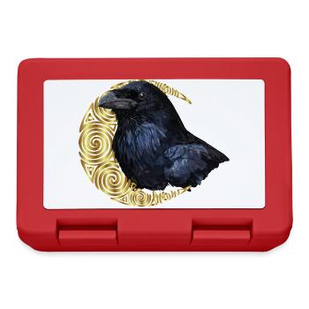 Raven - Lunchbox - red - Front