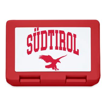 Tyrol du Sud - Boîte à goûter - rouge - Devant