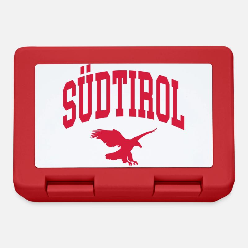 Südtirol - Brotdose - Rot