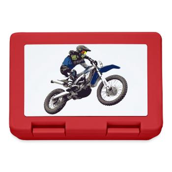 Motocross 2028197 - Brotdose - Rot - Vorne
