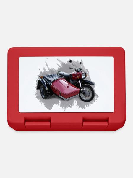 Simson Schwalbe Duo - Brotdose - Rot