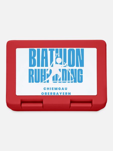 Biathlon Ruhpolding - Brotdose - Rot