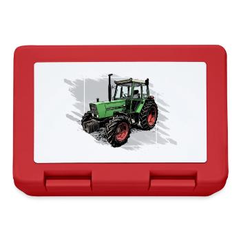 Traktor Farmer 306 - Brotdose - Rot - Vorne