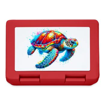 Turtle - Lunchbox - red - Front