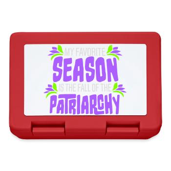 My favorite season is the fall of the patriarchy - Brotdose - Rot - Vorne