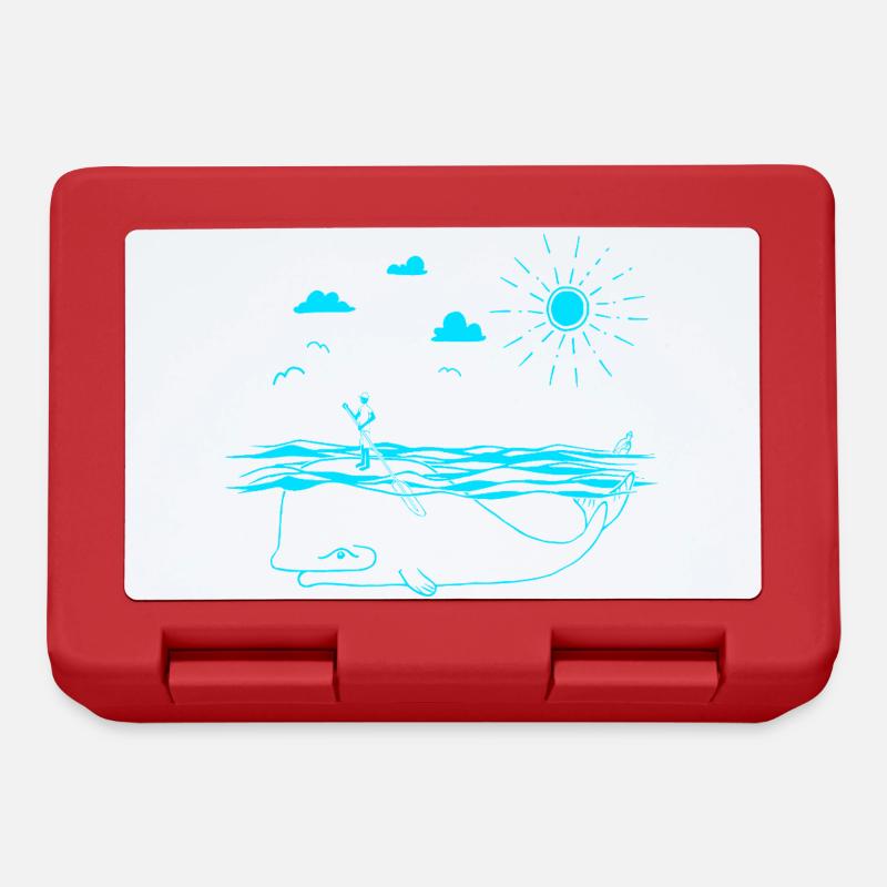 SUP - Lunchbox - red