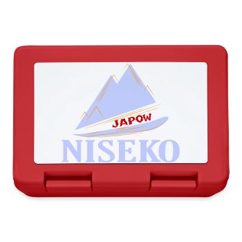 Ski, Snowboard, Niseko - Brotdose - Rot - Vorne