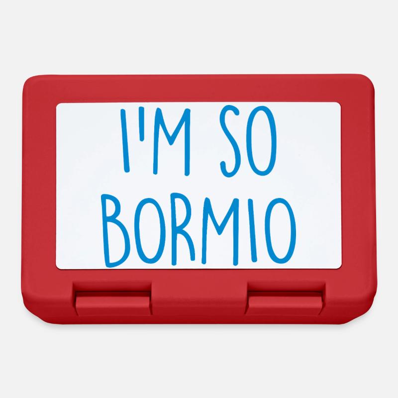 Bormio - Lunchbox - red