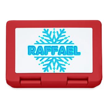 Vorname Raffael - Brotdose - Rot - Vorne