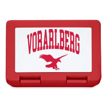 Vorarlberg - Brotdose - Rot - Vorne