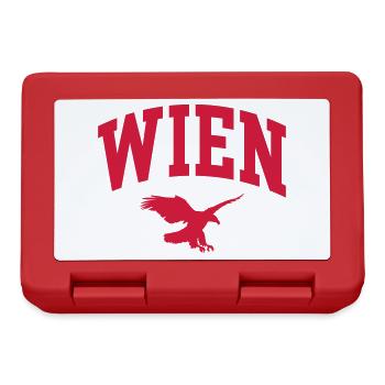 Vienne - Boîte à goûter - rouge - Devant