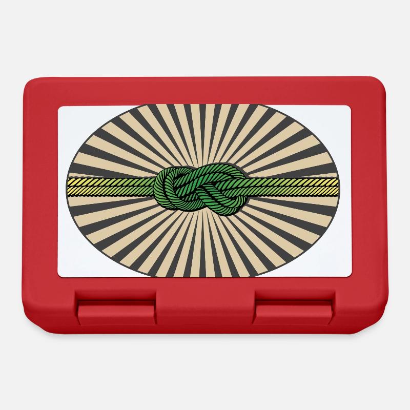 Climbing Eight-knots climbing gift - Lunchbox - red