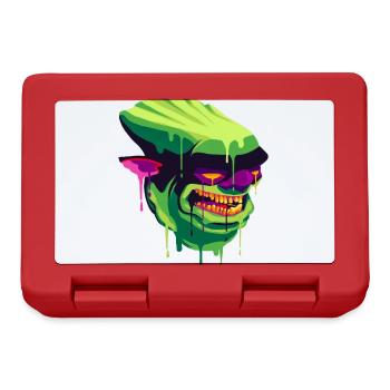 Un monstre Homunculus effrayant et magnifique - Boîte à goûter - rouge - Devant