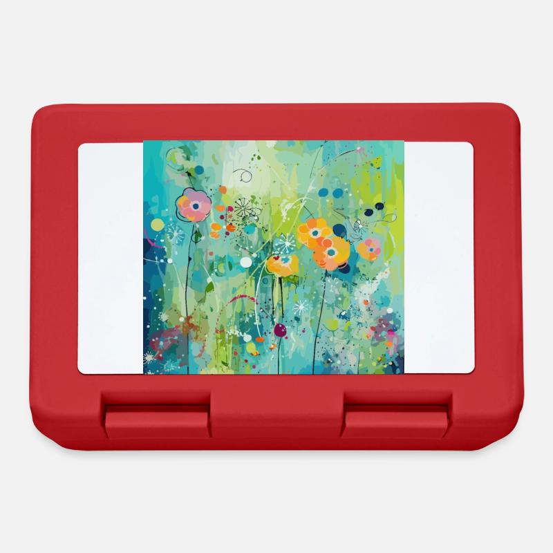 Blossom Bliss - Lunchbox - red