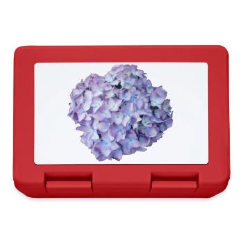 Hortensie lila Sommer - Brotdose - Rot - Vorne